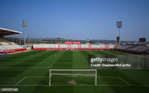 Algeciras , Spain - 22 February 2023; A general view of Estadio Nuevo Mirador before the international friendly match between China PR and Republic...