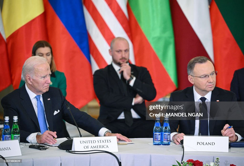 POLAND-US-POLITICS-DIPLOMACY-UKRAINE-RUSSIA-CONFLICT-B9-NATO