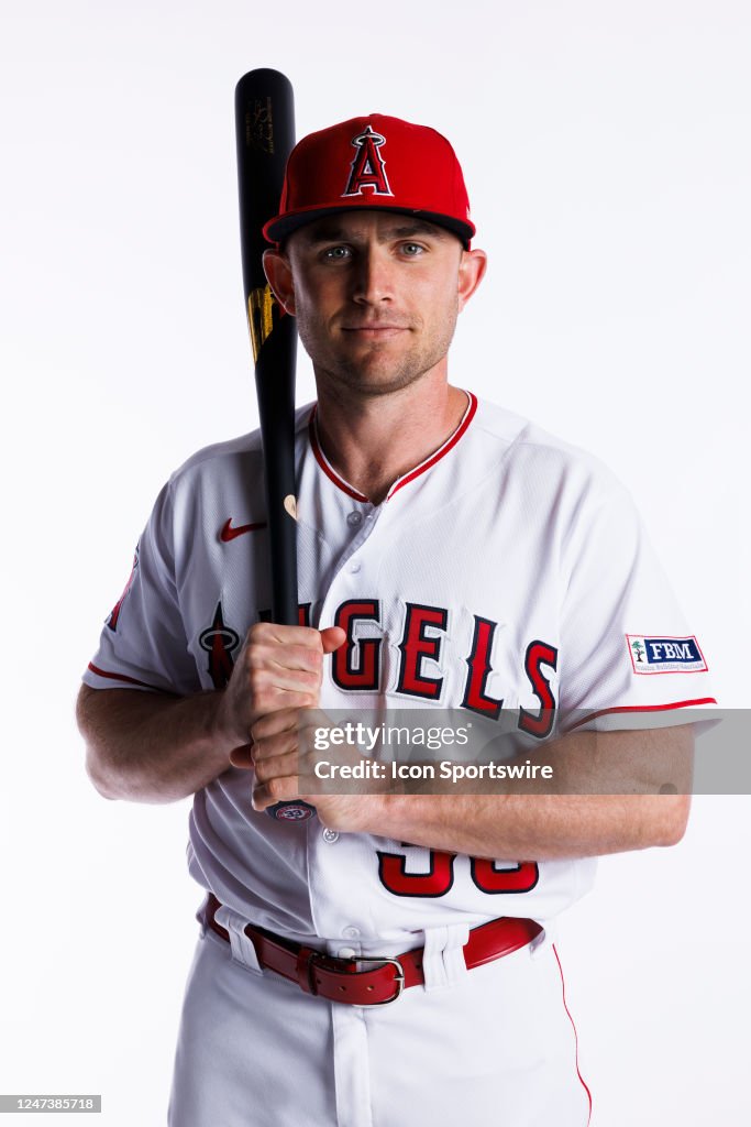 Max Stassi Catcher Max Stassi poses for a portrait during the Los Angeles Angels ...