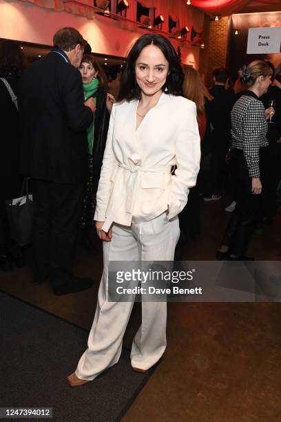 Lydia Leonard attends the press night after party for "Women, Beware The Devil" at The Almeida Theatre on February 22, 2023 in London, England.