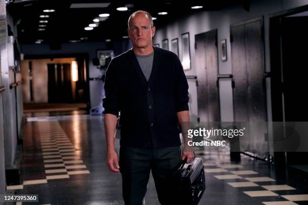 Woody Harrelson, Jack White Episode 1839 -- Pictured: Woody Harrelson during Promos in Studio 8H on Tuesday, February 21, 2023 --