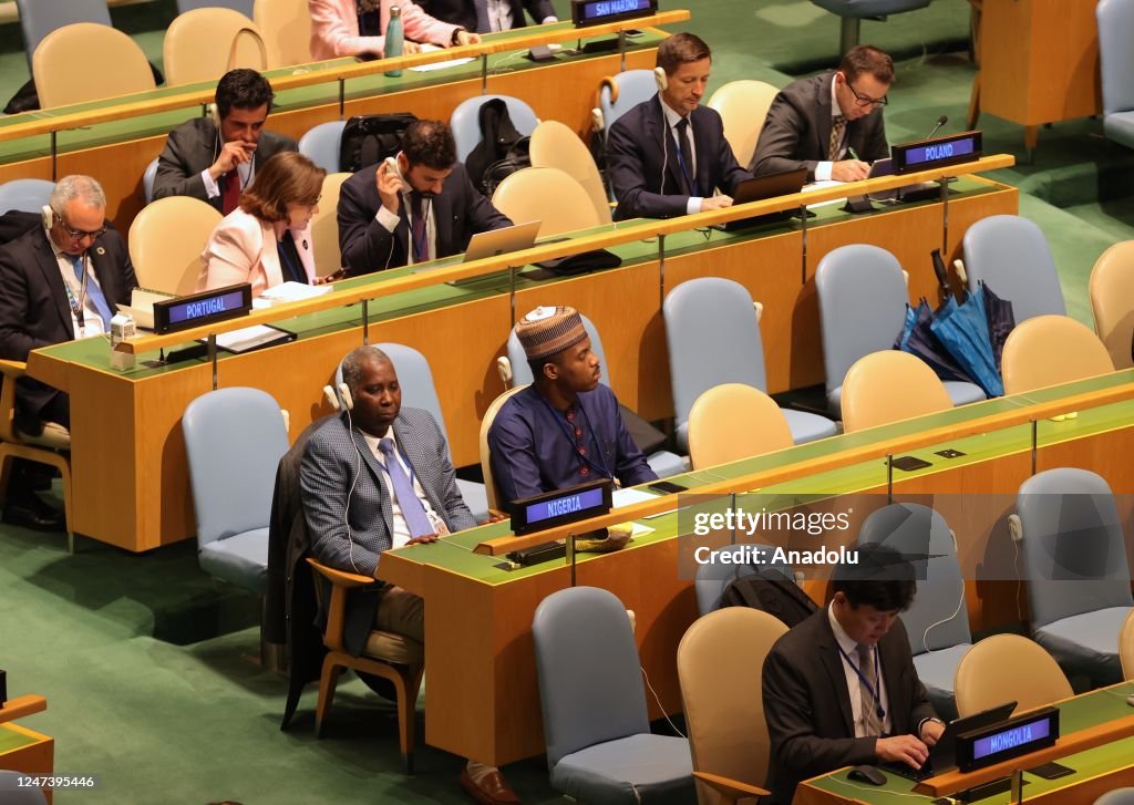 General Assembly Example The General Assembly of the United Nations met in a special session ...