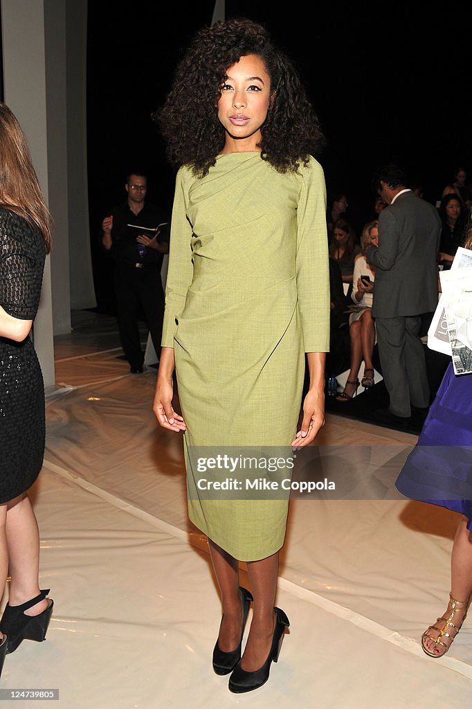 Carolina Herrera - Front Row - Spring 2012 Mercedes-Benz Fashion Week