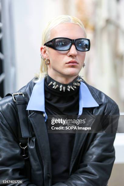 Fashionista attends MadByMad show by Mata Durikovic of Slovak Fashion Council at the London Fashion Week, Fashion Scout.