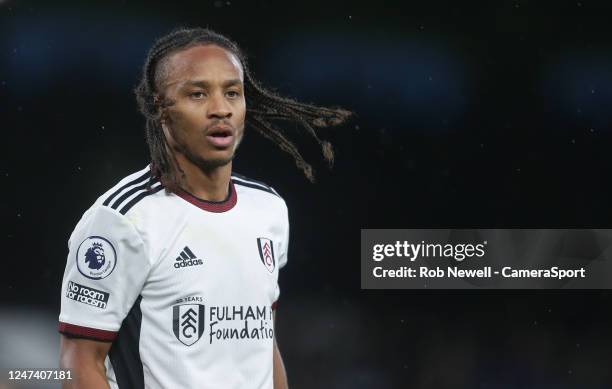 Fulhams Bobby Reid during the Premier League match between Fulham FC and Southampton FC at Craven Cottage on December 31, 2022 in London, United...