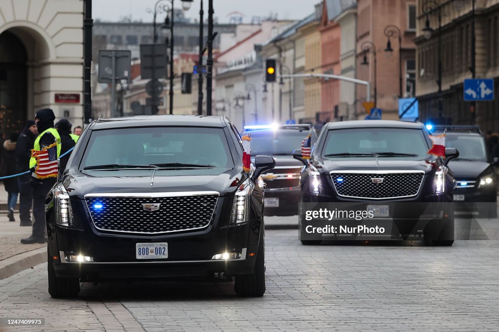 US President Joe Biden Visit In Poland
