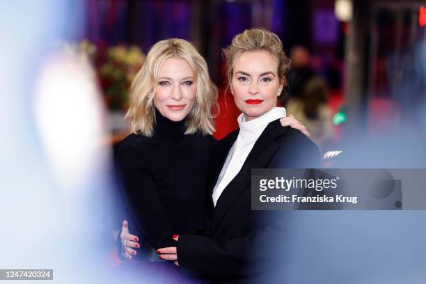 Cate Blanchett and Nina Hoss at the "TAR" premiere during the 73rd Berlinale International Film Festival Berlin at Berlinale Palast on February 23,...
