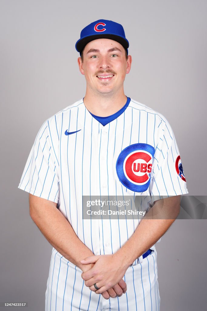 Michael Rucker Chicago Michael Rucker of the Chicago Cubs poses for a photo during the... News ...