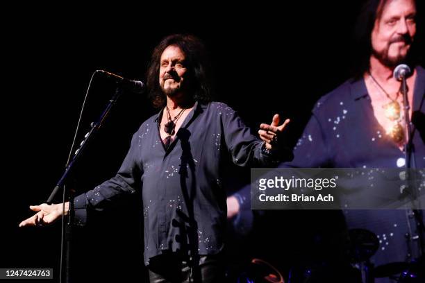 Journey co-founder Gregg Rolie performs during the Journey 50th Anniversary Tour at Moody Center on February 22, 2023 in Austin, Texas.