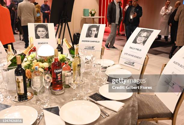 Atmosphere at the SAG Awards Media Preview Day held at the Fairmont Century Plaza on February 23, 2023 in Los Angeles, California.