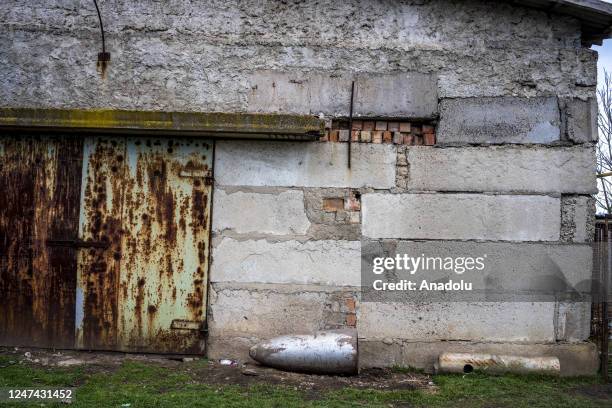 View of animal shelter as volunteers from different parts of Odesa Oblast dedicated to retrieve animals from war zones, feed and give care for...