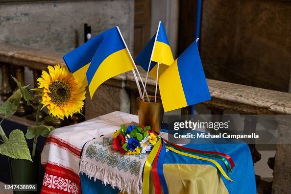 Swedish Royals Attend A Peace Prayer In The Castle Church Swedish Royals Attend A Peace Prayer In The Castle Church