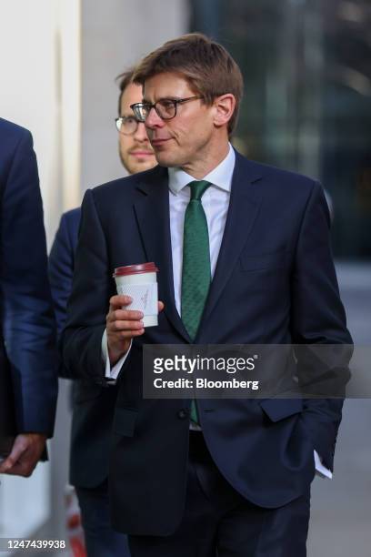 David Allison, the lawyer representing Adler Group SA, returns to court for a debt restructuring trial at The Rolls Building in London, UK, on...