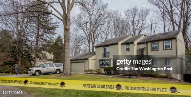 The home at 2615 Black Fir Court in Reston where two people were killed and a third wounded early Friday morning December 22, 2017. Early reports...