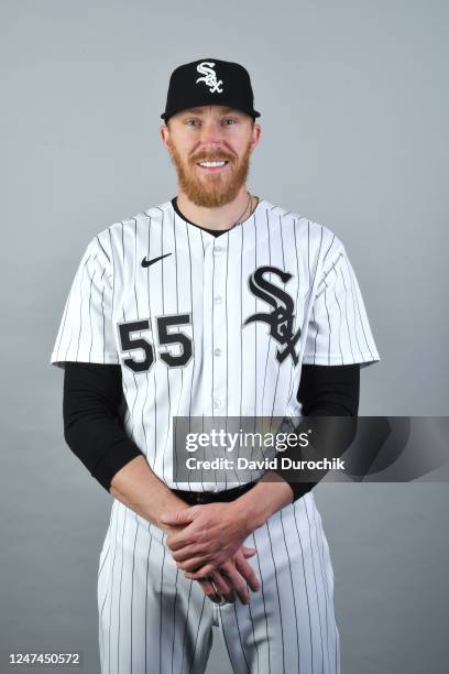 Jake Diekman of the Chicago White Sox poses for a photo during the Chicago White Sox Photo Day at Camelback Ranch-Glendale on Wednesday, February 22,...