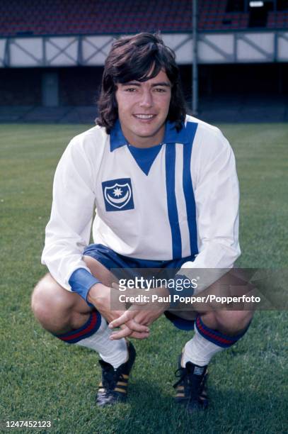 Peter Marinello of Portsmouth at Fratton Park in Portsmouth, England, circa July 1975.