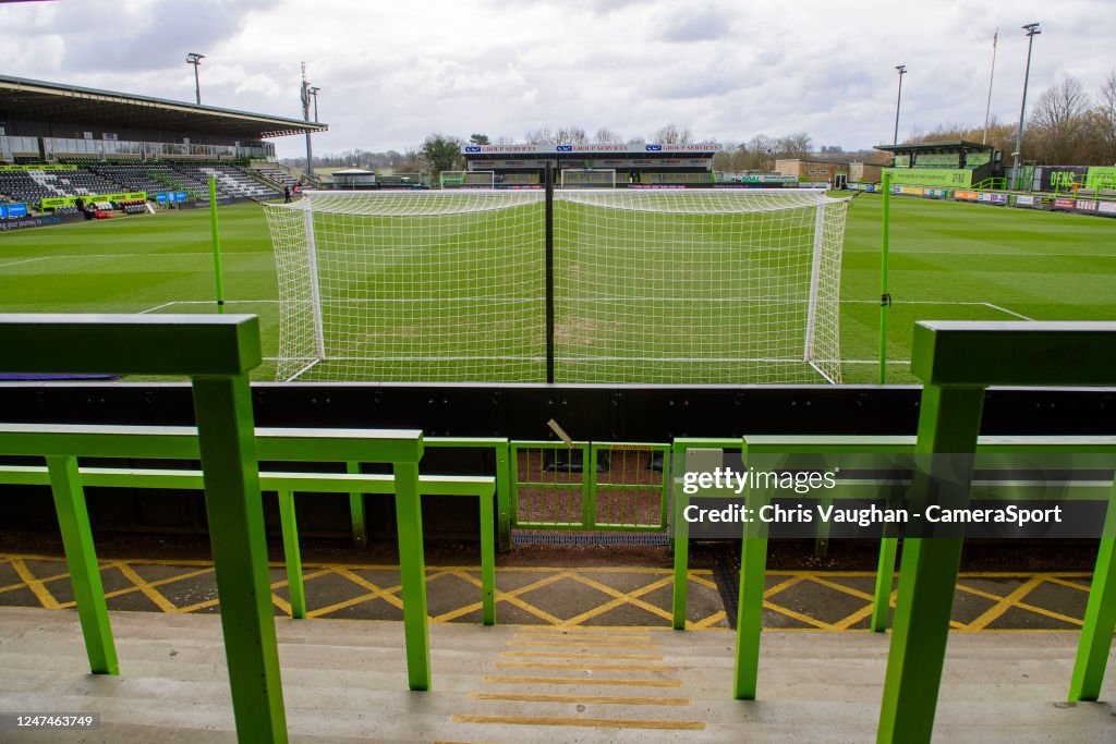 Forest Green Rovers v Lincoln City - Sky Bet League One