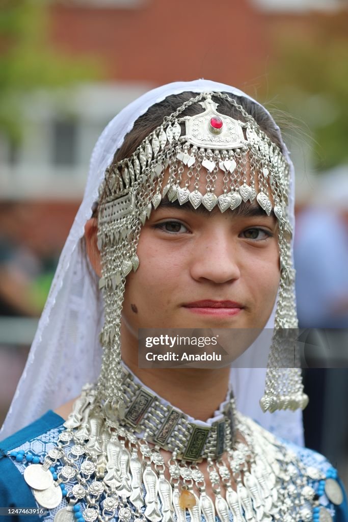 Pako Rathod People wearing costumes take part in the 41st Pako Festa in Pakington ...