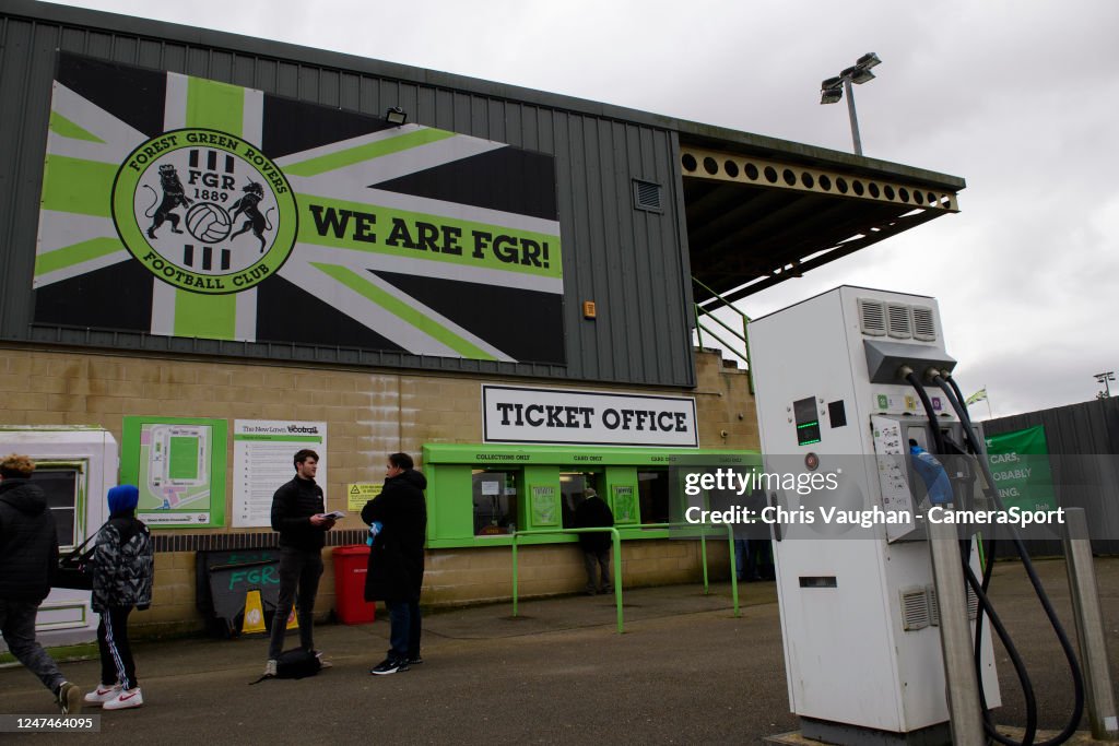 Forest Green Rovers v Lincoln City - Sky Bet League One