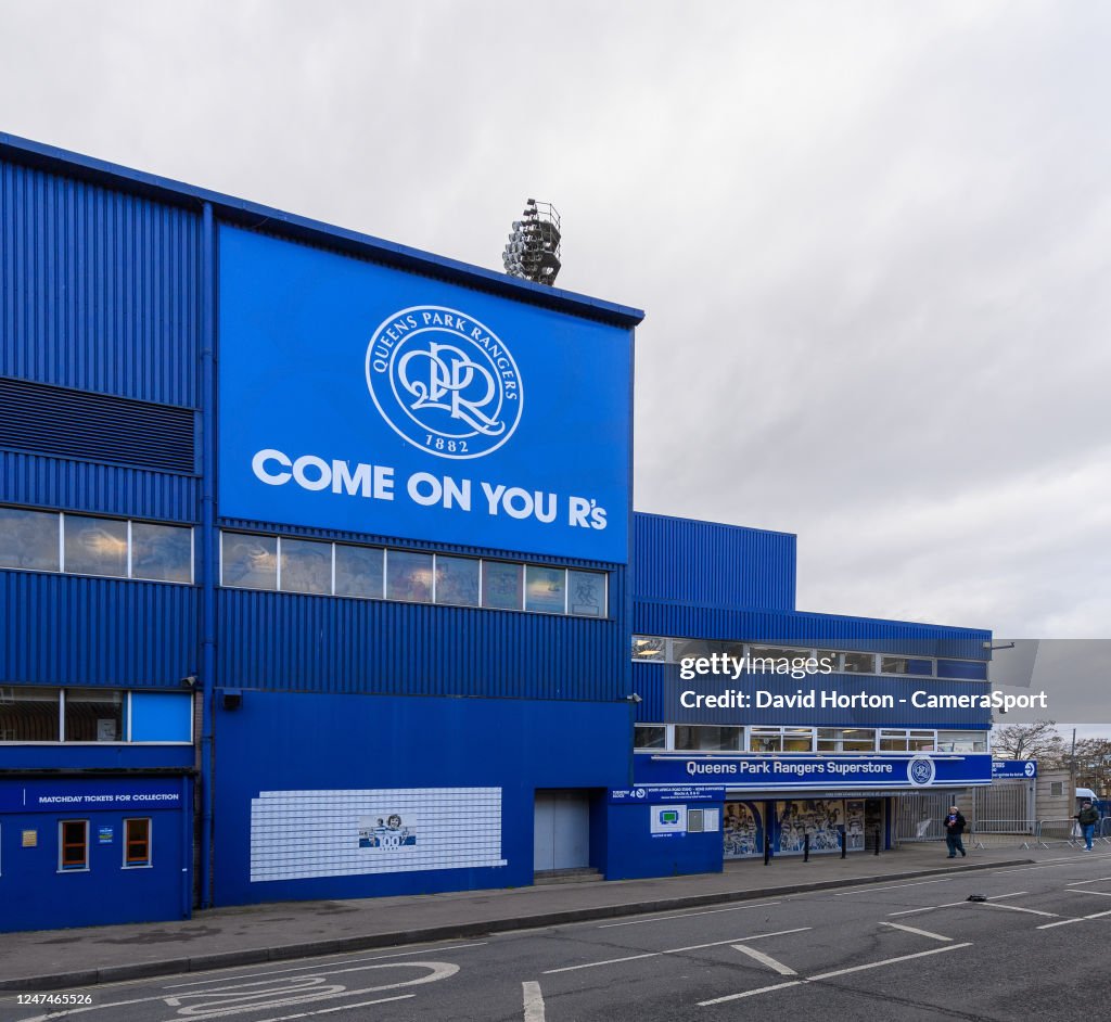 A general view of Loftus Road, home of Queens Park Rangers during the ...
