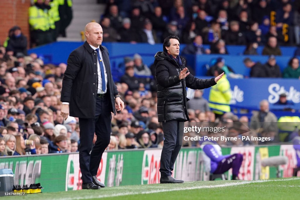 Everton v Aston Villa - Premier League - Goodison Park