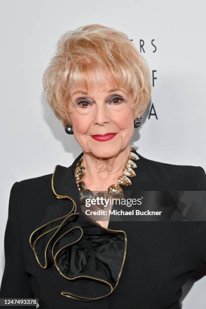 Karen Sharpe at the 34th Annual Producers Guild Awards held at The Beverly Hilton on February 25, 2023 in Beverly Hills, California.