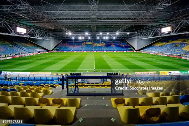 Stadium of Vitesse during the Dutch Eredivisie match between Vitesse v Ajax at the GelreDome on February 26, 2023 in Arnhem Netherlands