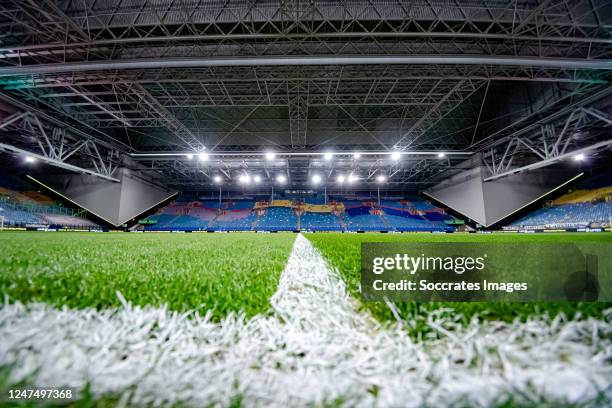 Stadium of Vitesse during the Dutch Eredivisie match between Vitesse v Ajax at the GelreDome on February 26, 2023 in Arnhem Netherlands