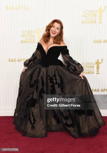 Lisa Ann Walter at the 29th Annual Screen Actors Guild Awards held at the Fairmont Century Plaza on February 26, 2023 in Los Angeles, California.