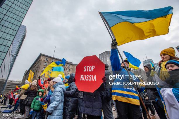 Red Rall Ukraine 9,219 Stand With Ukraine Stock Photos, High-Res Pictures, and Images ...