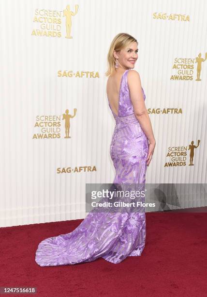 Rhea Seehorn at the 29th Annual Screen Actors Guild Awards held at the Fairmont Century Plaza on February 26, 2023 in Los Angeles, California.
