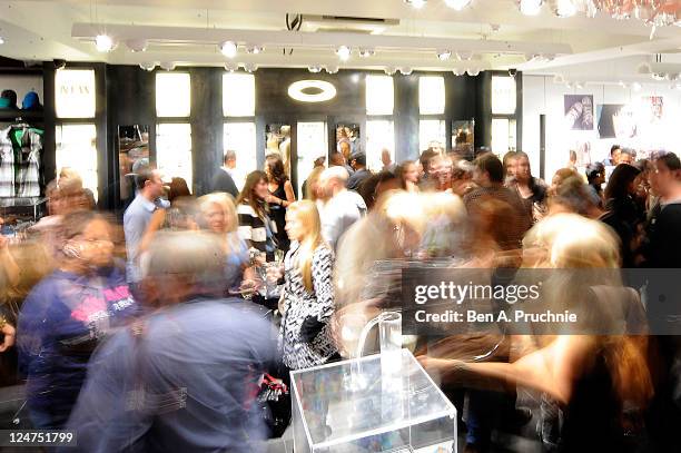 The launch of Kate Voegeles "Signature Series Sunglasses Beckon" at the Oakley Store Oakley Store on September 12, 2011 in London, England.