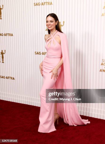 26th, 29th ANNUAL SCREEN ACTORS GUILD AWARDS - Claudia Sulewski arrives at the 29th Annual Screen Actors Guild Award, held at the Fairmont Century...