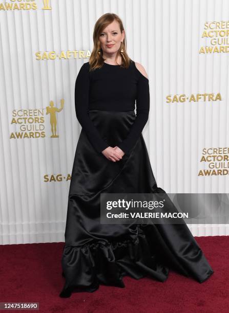 Canadian director Sarah Polley arrives for the 29th Screen Actors Guild Awards at the Fairmont Century Plaza in Century City, California, on February...