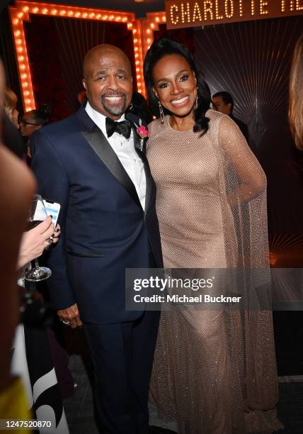 Sheryl Lee Ralph and William Stanford Davis at the 29th Annual Screen Actors Guild Awards held at the Fairmont Century Plaza on February 26, 2023 in...