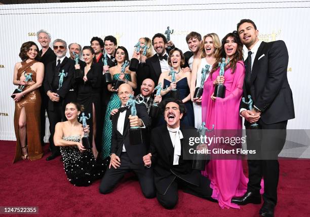 The cast of "The White Lotus" Aubrey Plaza, Michael Imperioli, Bruno Gouery, Tom Hollander, Will Sharpe, Beatrice Grannò, Haley Lu Richardson, Simona...