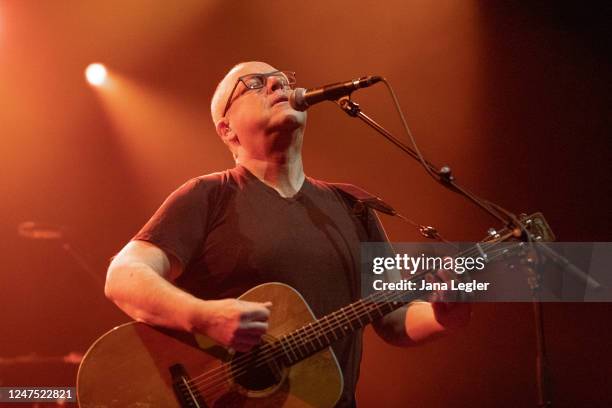 February 26: Black Francis of Pixies performs live on stage during a concert at the Columbiahalle on February 26, 2023 in Berlin, Germany.