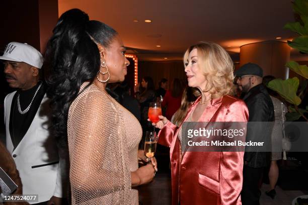 Sheryl Lee Ralph and Sharon Lawrence at the 29th Annual Screen Actors Guild Awards held at the Fairmont Century Plaza on February 26, 2023 in Los...