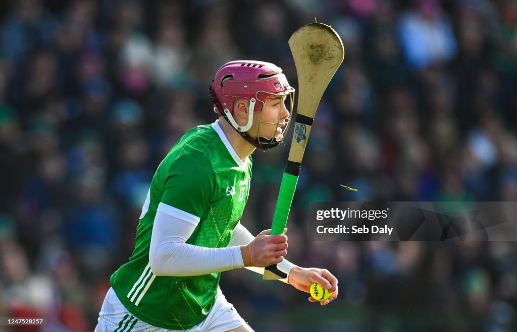 Huling Limerick Galway , Ireland - 26 February 2023; Shane OBrien of Limerick during ...