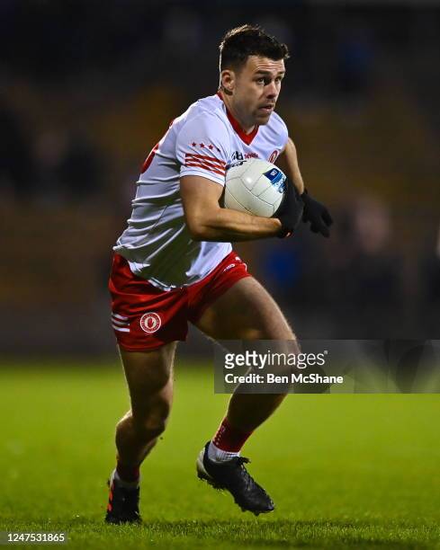 Mayo , Ireland - 25 February 2023; Darren McCurry of Tyrone during the Allianz Football League Division 1 match between Mayo and Tyrone at Hastings...