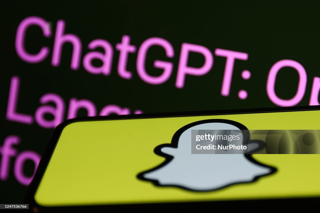 Snapchat And ChatGPT Photo Illustrations