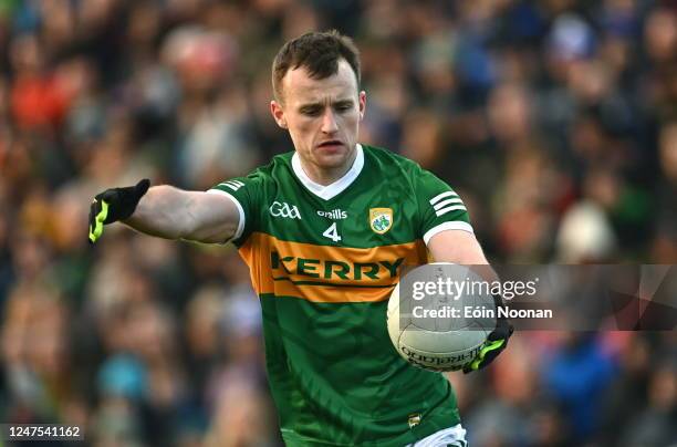 Kerry , Ireland - 25 February 2023; Tom OSullivan of Kerry during the Allianz Football League Division 1 match between Kerry and Armagh at Austin...