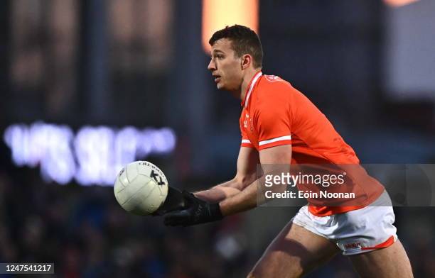 Kerry , Ireland - 25 February 2023; Armagh goalkeeper Ethan Rafferty during the Allianz Football League Division 1 match between Kerry and Armagh at...