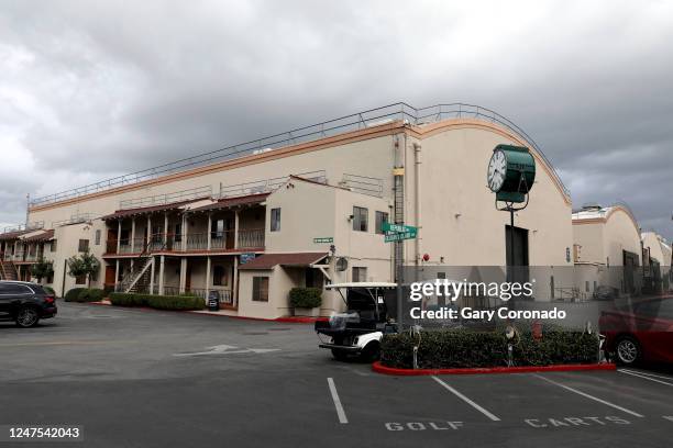 Stage 9, also known as the Seinfeld Stage, where the show was produced along Republic Ave. At Radford Studio Center on Tuesday, Feb. 14, 2023 in...