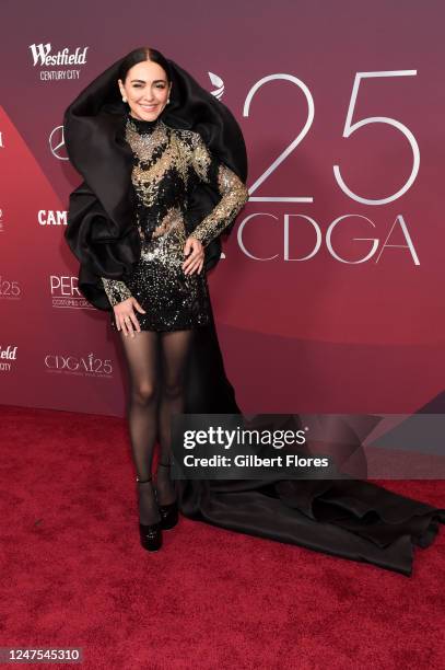 Nazanin Boniadi at the 25th Costume Designers Guild Awards held at the Fairmont Century Plaza on February 27, 2023 in Los Angeles, California.