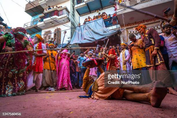 'Lathmar Holi' is celebrated in Barsana, on Feb. 28 to honour the tradition of Lord Krishna and Radha Rani playing Holi. This tradition is being...