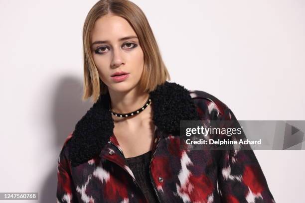 Backstage at Christian Dior Fall 2023 Ready To Wear Runway Show on February 28, 2023 at the Tuileries Gardens in Paris, France.