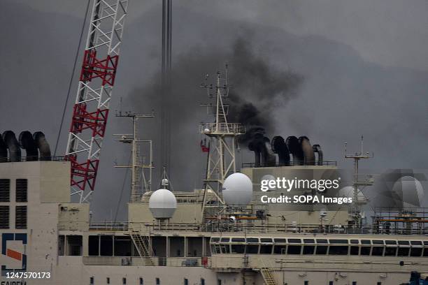 Castrone Ship 269 Pipe Laying Ship Stock Photos, High-Res Pictures, and Images ...