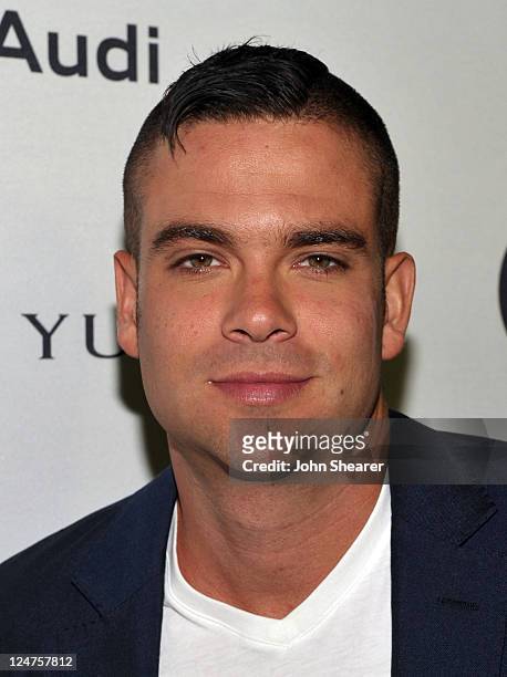 Actor Mark Salling attends Audi and David Yurman Kick Off Emmy Week 2011 and Support Tuesday's Children at Cecconi's Restaurant on September 11, 2011...