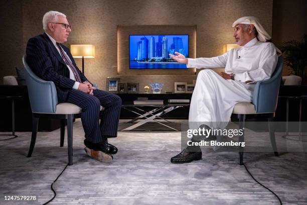 Hamad Bin Jassim Bin Jaber Al Thani Photos et images de collection - Getty Images